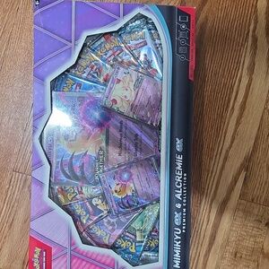 Pokemon Mimikyu & Alcremie EX Card Set New Booster Packs Foil collection TCG